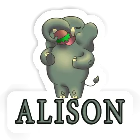 Hamburger Sticker Alison Image