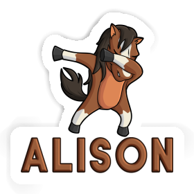 Sticker Horse Alison Image