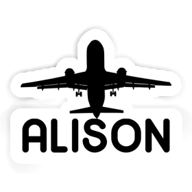 Sticker Alison Jumbo-Jet Image