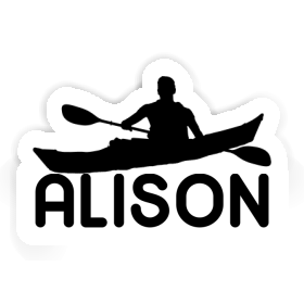 Sticker Alison Kayaker Image