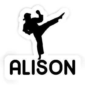 Sticker Alison Karateka Image