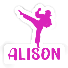 Sticker Alison Karateka Image