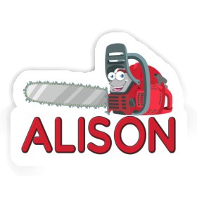 Sticker Alison Chainsaw Image