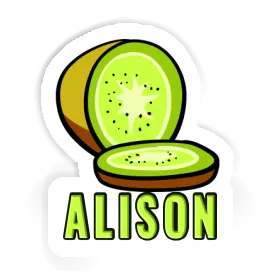 Aufkleber Alison Kiwi Image