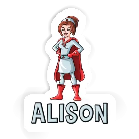 Sticker Nurse Alison Image