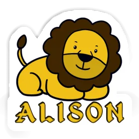 Alison Sticker Lion Image