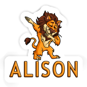 Alison Sticker Lion Image