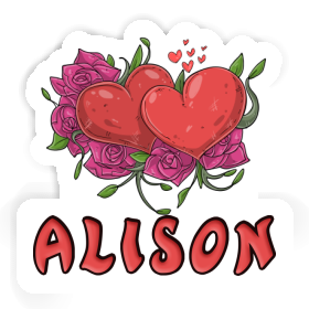 Sticker Alison Heart Image