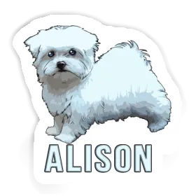 Doggie Sticker Alison Image