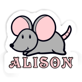 Sticker Alison Mouse Image