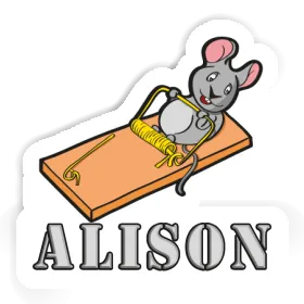 Sticker Alison Mouse Image