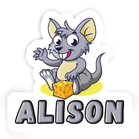 Alison Sticker Mouse Image