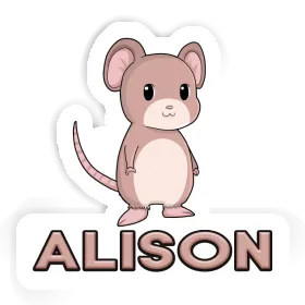 Alison Sticker Mouse Image