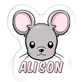 Sticker Mousehead Alison Image