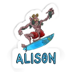 Sticker Waverider Alison Image