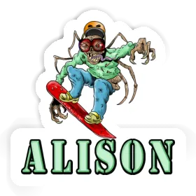 Alison Sticker Boarder Image