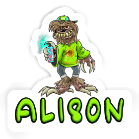 Alison Sticker Monster Image