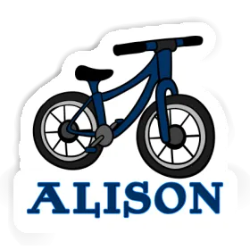 Sticker Alison Mountain Bike Image