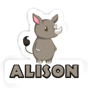 Sticker Alison Nashorn Image