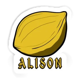 Sticker Nut Alison Image