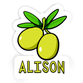 Sticker Alison Olive Image