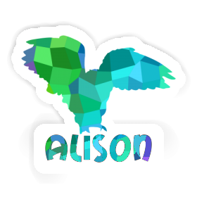 Sticker Alison Owl Image