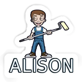 Painter Sticker Alison Image