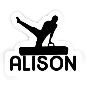 Sticker Alison Gymnast Image