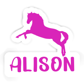 Sticker Alison Horse Image