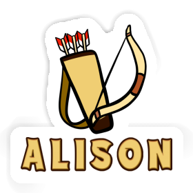 Sticker Alison Pfeilbogen Image