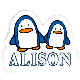 Sticker Pinguin Alison Image