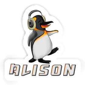 Sticker Penguin Alison Image