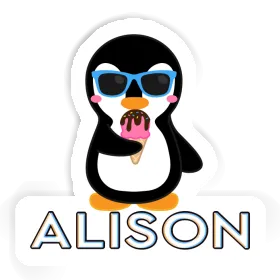 Sticker Pinguin Alison Image