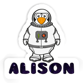 Aufkleber Astronaut Alison Image