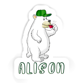 Ice Bear Sticker Alison Image