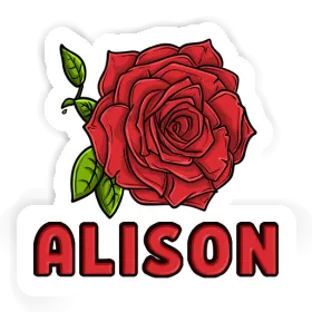 Rose Sticker Alison Image