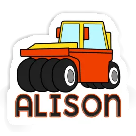 Sticker Wheel Roller Alison Image