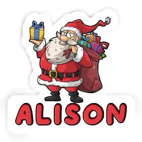 Sticker Santa Claus Alison Image