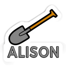 Sticker Alison Shovel Image