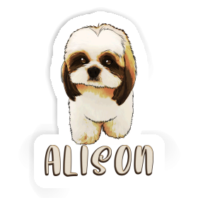 Sticker Shih Tzu Alison Image