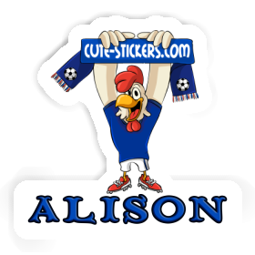 Rooster Sticker Alison Image