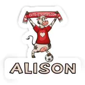 Alison Sticker Cow Image