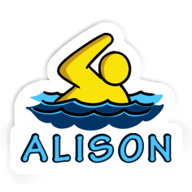 Sticker Alison Swimmer Image