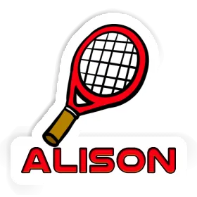 Sticker Racket Alison Image