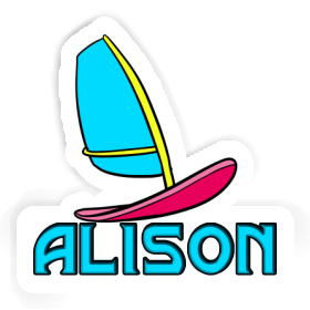 Windsurf Board Sticker Alison Image