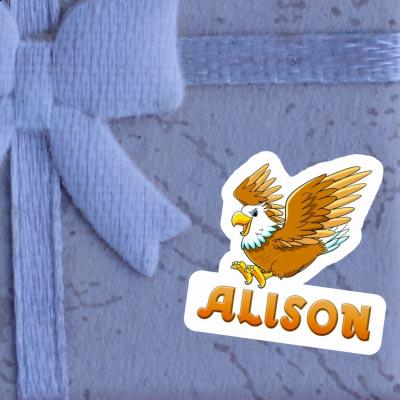 Sticker Adler Alison Laptop Image