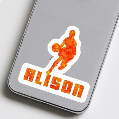 Alison Sticker Basketball Player Gift package Image