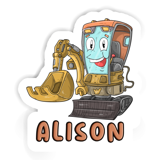 Kleiner Bagger Sticker Alison Gift package Image