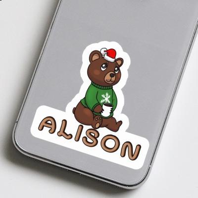 Alison Sticker Bear Gift package Image