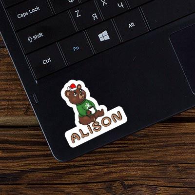 Alison Sticker Bear Image